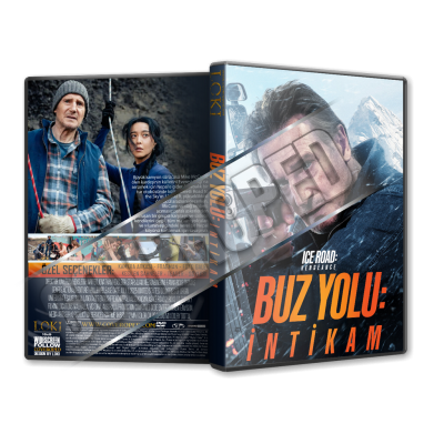 Buz Yolu İntikam - Ice Road Vengeance - 2025 Türkçe Dvd Cover Tasarımı